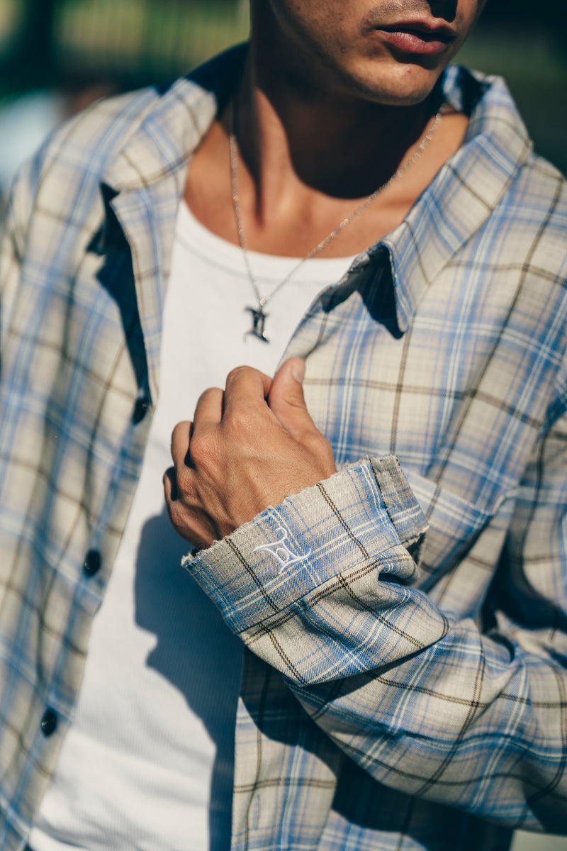 GEMINI LIGHT BLUE FLANNEL