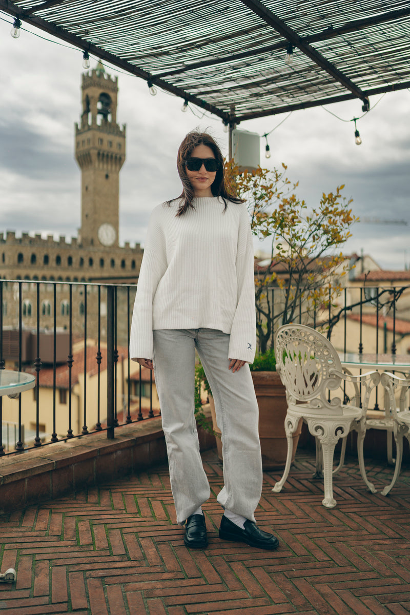 GEMINI SWEATER WHITE